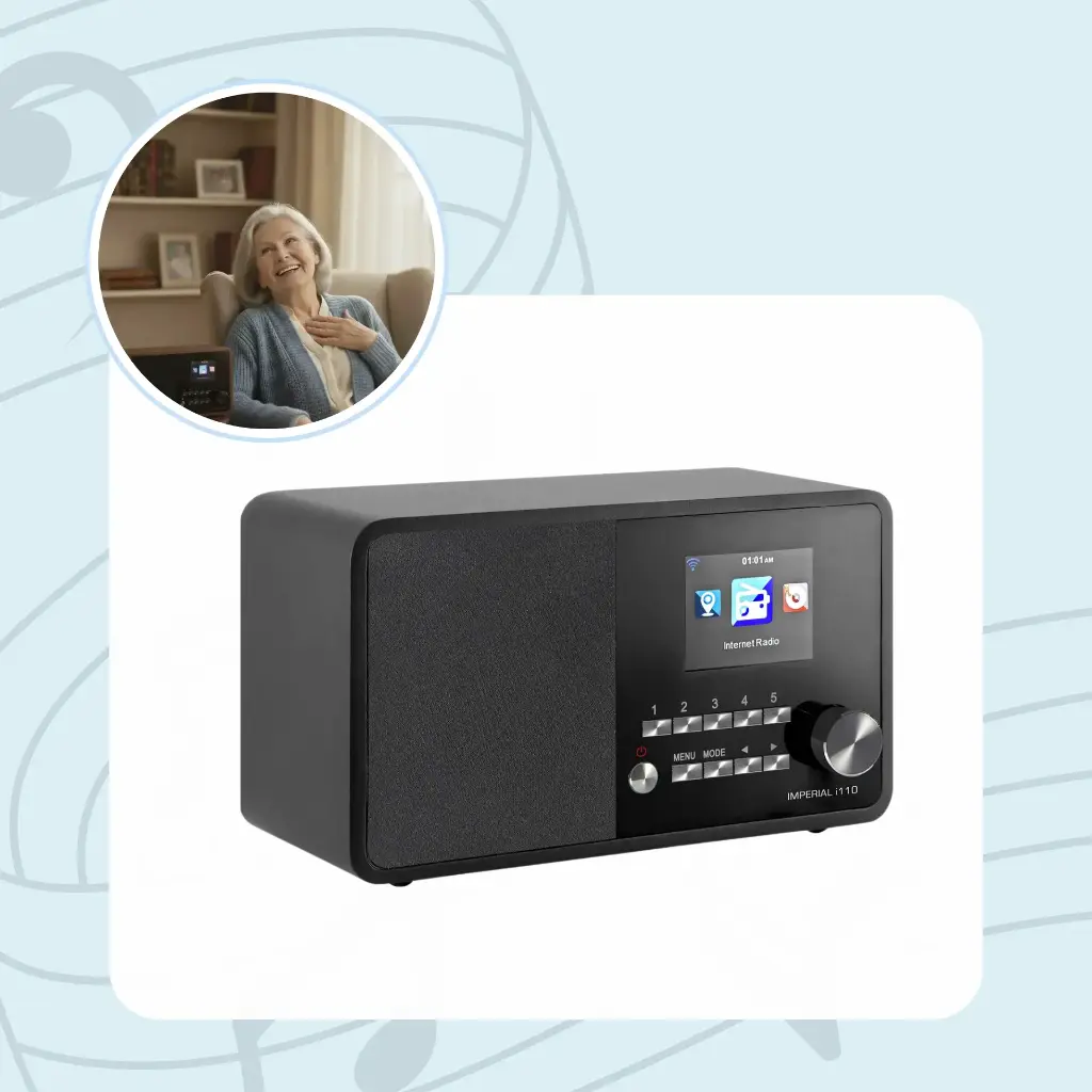 Abonnement + Radio i110 (huur)